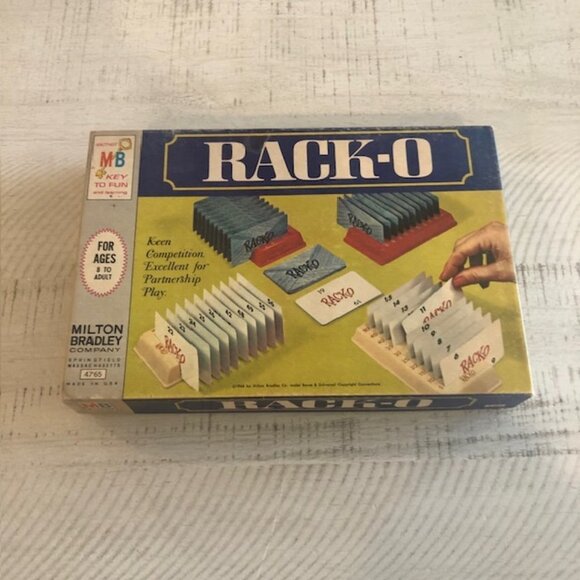 Rare, vintage 1966 Milton Bradley Racko #4615 (Mint!) - Picture 1 of 10